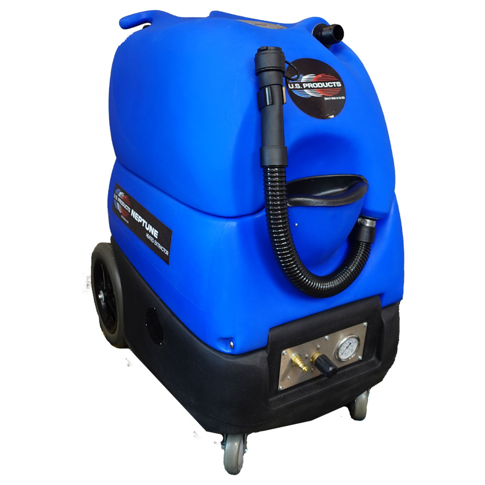 US Products 05-10014 Neptune 200H Heated Carpet Extractor 200psi Dual Vac 15gal Carpet Cleaning Machine Only No Wand or Hoses